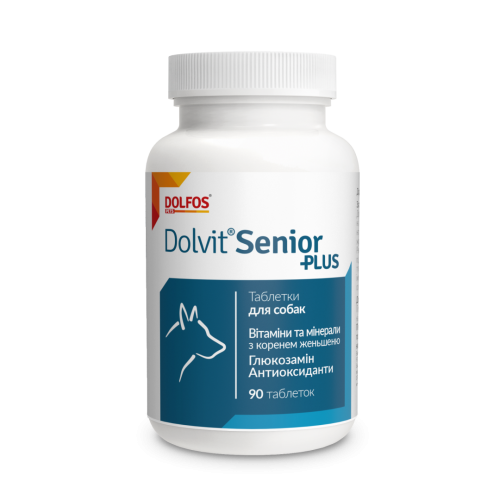 Вітаміни Dolfos для собак Долвіт Сеньйор Плюс - 510 таб