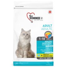 Сухий корм 1st Choice Cat Adult Healthy Skin&Coat Фест Чойс ХЕЛЗІ лосось для котів - 10 кг