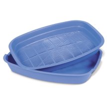 Туалет Природа з сіткою для котів 36.5х27.5х5.5 см - 1 шт