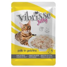 Вологий корм Vibrisse Cat JELLY Для котів куряче філе в желе - 70 г
