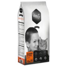 Сухий корм Amity Cat Salmon&Rice для котів повсякденний з лососем і рисом - 1.5 кг