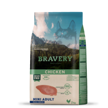 Сухий корм Bravery Dog Chicken Mini Adult для собак дрібних порід з куркою - 2 кг