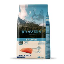 Сухий корм Bravery Dog Salmon Mini Adult для собак дрібних порід з лососем - 2 кг
