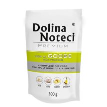 Вологий корм Dolina Noteci Dog Premium Для собак пауч з гускою та картоплею - 500 г