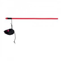 Іграшка Trixie для котів Миша на вудочці з котячою м'ятою 50 см - 1 шт