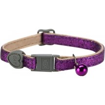 Нашийник Trixie для котів Glitter з дзвіночком поліестеровий - 1 шт