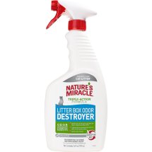Спрей 8in1 Nature's Miracle Litter Box Odor Destroyer для усунення запахів котячого туалету - 709 мл
