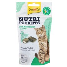 Вітамінні ласощі GimCat Nutri Pockets для котів для підвищення іммунітету з котячою м'ятою та мультивітаміном - 60 г