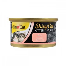 Вологий корм GimCat Shiny Kitten для кошенят з куркою - 70 г