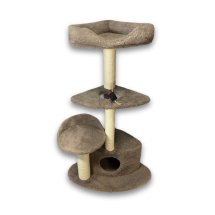 Дряпка Природа Містечко для котів кутова 55х56х117 см - 1 шт