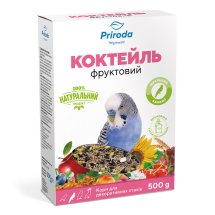 Корм Природа Коктейль для хвилястих папуг фруктовий - 500 г
