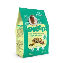 Корм Природа Фієста Морська свинка для морських свинок та інших домашніх гризунів - 600 г