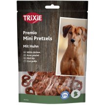 Ласощі Trixie Mini Pretzels для собак крендель з куркою - 100 г
