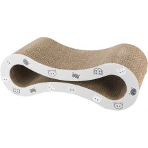 Дряпка Trixie для котів Хвиля Mimi з котячою м ятою картон 48х16х22 см - 1 шт