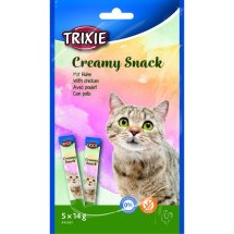 Ласощі Trixie Creamy Snacks для котів з куркою - 5х14 г