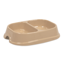 Миска Природа Модерн №1 Дует 0.4 л для котів - Бежевий