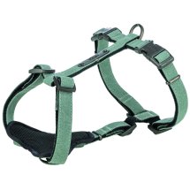 Шлея Trixie CityStyle H-harness для собак бавовна XS-S 30-44 см 10 мм - Світло-зелений