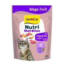 Вітаміни GimCat NUTRI MALT BITES для дорослих котів для виведення гудок шерсті з мальтом - 425 г