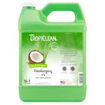 Шампунь TropiClean "Алоє та кокос" концентрат дезодоруючий для собак та котів - 3.8 л