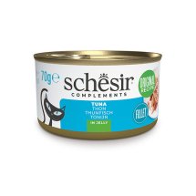 Вологий корм Schesir Cat Tuna ТУНЕЦЬ в желе для котів - 70 г