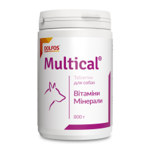 Вітаміни Dolfos для собак Мультикаль (1т/10кг) - 510 таб