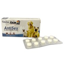 Таблетки Animall АнімАлл ВетЛайн Антисекс для котів та собак 1 уп - 10 таб