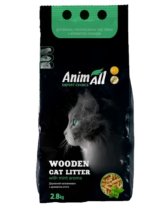 Наповнювач Animall Деревинний з ароматом м'яти - 2.8 кг