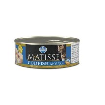 Вологий корм Farmina Cat Farmina MATISSE Cat Mousse CODFISH для котів з тріскою - 85 г