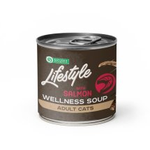 Вологий корм Nature's Protection Cat Lifestyle Adult Sterilised Soup Salmon Суп для стерилізованих котів з лососем - 140 мл
