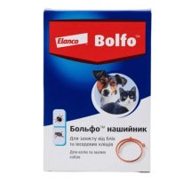 Нашийник БОЛЬФО для собак і котів від бліх та кліщів - 35 см