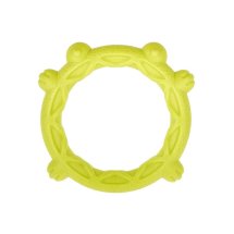 Іграшка для собак Animall GriZzly Кільце-Жабка М зелена 16.9х16.4х2.6 см - 1 шт