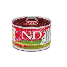 Вологий корм Farmina Dog N&D Quinoa Skin&Coat ADULT MINI для собак при харчовій алергії з качкою кіноа - 140 г