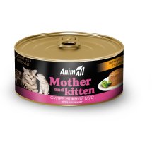 Вологий корм Animall Cat для котів та кошенят легкий старт - 85 г