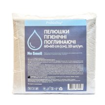 Пелюшки ProbioDay гігієнічні поглинаючі з активованим вугіллям 60x60 см - 10 шт