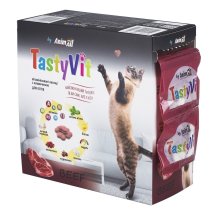 Ласощі Animall Cat ТейстіВіт для котів з яловичиною (50 пак, по 12 шт) - 600 шт