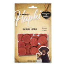Ласощі Flamingo Dog Качині чіпси для собак - 75 г
