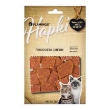 Ласощі Flamingo Cat Лососеві снеки для котів - 50 г