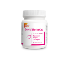Вітаміни Dolfos для котів Долвіт Біотин Кет - 90 таб