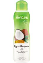 Шампунь TropiClean "Ніжний кокос" гіпоалергенний для цуценят та кошенят - 355 мл