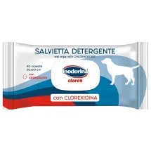 Вологі серветки Inodorina Clorex очищаючі з хлоргексидином для собак - 40 шт