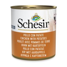 Вологий корм Schesir Dog Chicken With Potatoes КУРКА З КАРТОПЛЕЮ в желе для собак - 285 г