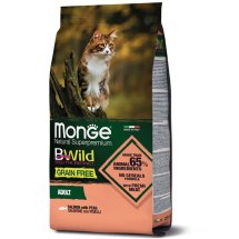 Сухий корм Monge Cat Bwild Salmon Grain Free лосось для дорослих котів - 1.5 кг