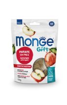 Ласощі Gift Monge Gift Dog Fruit Chips Sensitive digestion картопля з яблуком (веган) - 150 г