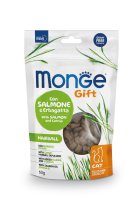 Ласощі Gift Monge Gift Cat Hairball лосось і котяча м'ята - 60 г