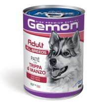 Вологий корм Gemon Dog Wet Adult для собак паштет з яловичим рубцем - 400 г