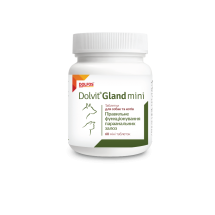 Вітаміни Dolfos для собак та котів Долвіт Гленд міні (для параанальних залоз) (1т/3кг) - 60 таб