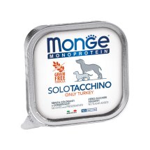 Вологий корм Monge Dog SOLO для собак 100% індичка - 150 г