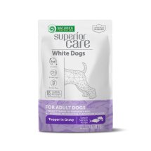 Вологий корм Nature's Protection Dog SC White Dogs Adult All Breeds With Tuna And Salmon для собак пауч біла шерсть - 70 г