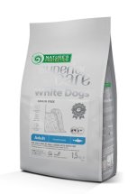 Сухий корм Nature's Protection Dog SC Whites Grain Free Adult Small and Mini Breeds (Herring) для собак дрібних порід Біла Шерсть з Оселедцем - 1.5 кг