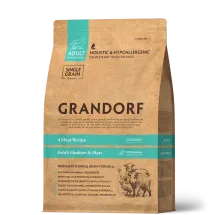 Сухий корм Grandorf Dog Medium & Maxi 4 Meat 4 для собак вида м'яса для середніх та крупних порід - 10 кг
